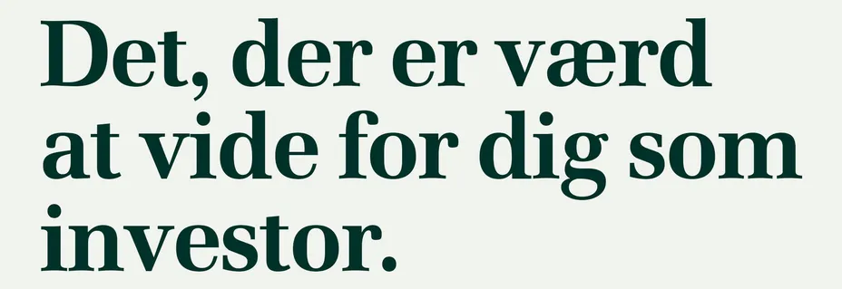 Investeringsforeningen Maj Invest billede