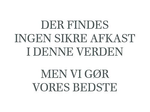 Klik for at læse om, hvordan Maj Invest arbejder