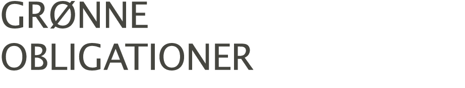 grønne Obligationer 