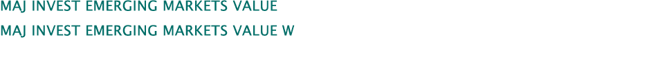  maj invest emerging markets VALUE maj invest emerging markets VALUE W
