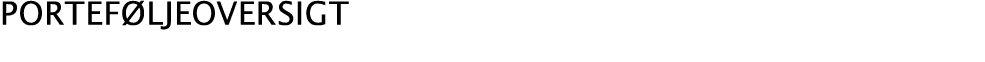 portef ljeoversigt