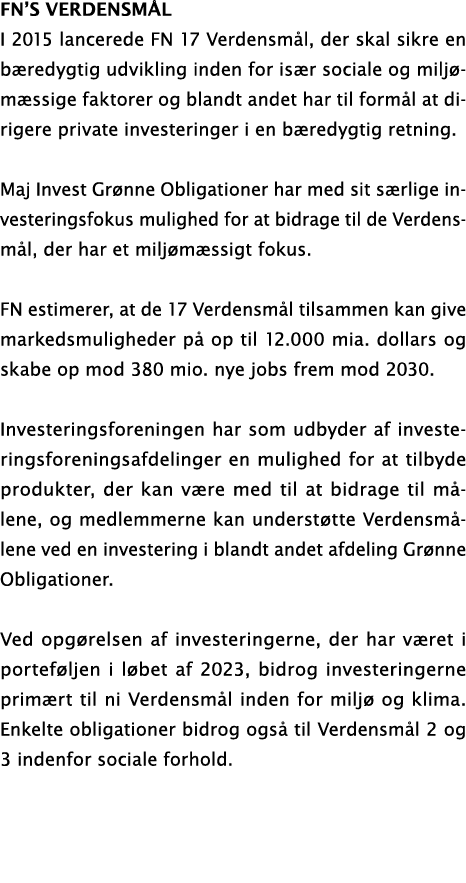 FN’s verdensm l I 2015 lancerede FN 17 Verdensm l, der skal sikre en b redygtig udvikling inden for is r sociale og m...