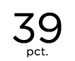 39 pct.