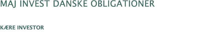 Maj Invest Danske obligationer K re investor