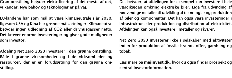 Grøn omstilling betyder elektrificering af det meste af det, vi kender  Nye behov og teknologier er på vej  EU-landen   