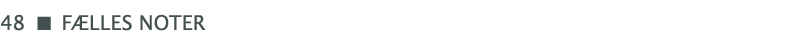    Fælles Noter