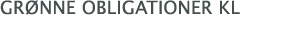 Grønne obligationer KL
