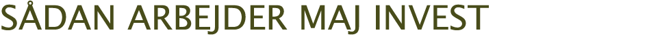 S dan arbejder maj invest