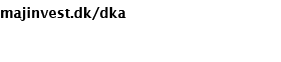 majinvest dk dka 