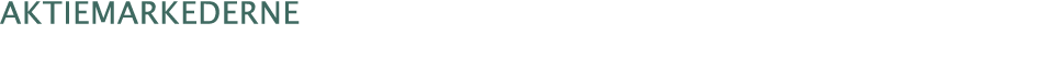 aktiemarkederne