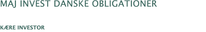 Maj Invest Danske obligationer K re investor