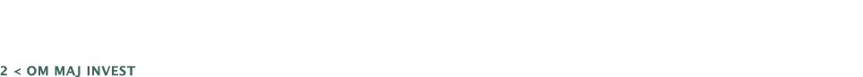 2 < om maj invest