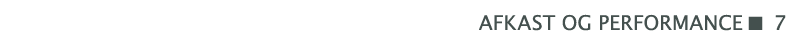 Afkast og performance  