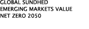 global sundhed Emerging Markets value Net ZERO 2050