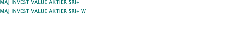  maj invest value aktier SRI+ maj invest value aktier SRI+ W 