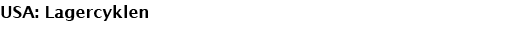 USA: Lagercyklen