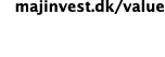 majinvest.dk/value 