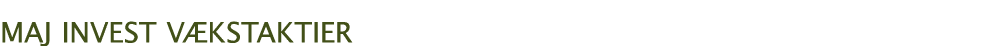 MAJ INVEST VÆKSTAKTIER