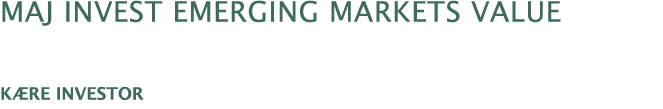 Maj Invest Emerging Markets Value K re investor