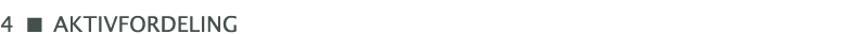  ￼ aktivfordeling