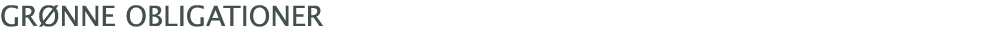 ﻿﻿Gr nne Obligationer