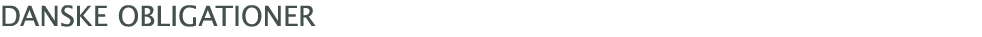 ﻿Danske Obligationer