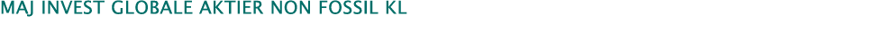 MAJ INVEST Globale Aktier non fossil KL