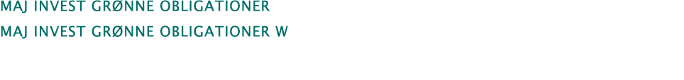 ﻿maj invest Gr nne obligationer ﻿maj invest Gr nne obligationer W