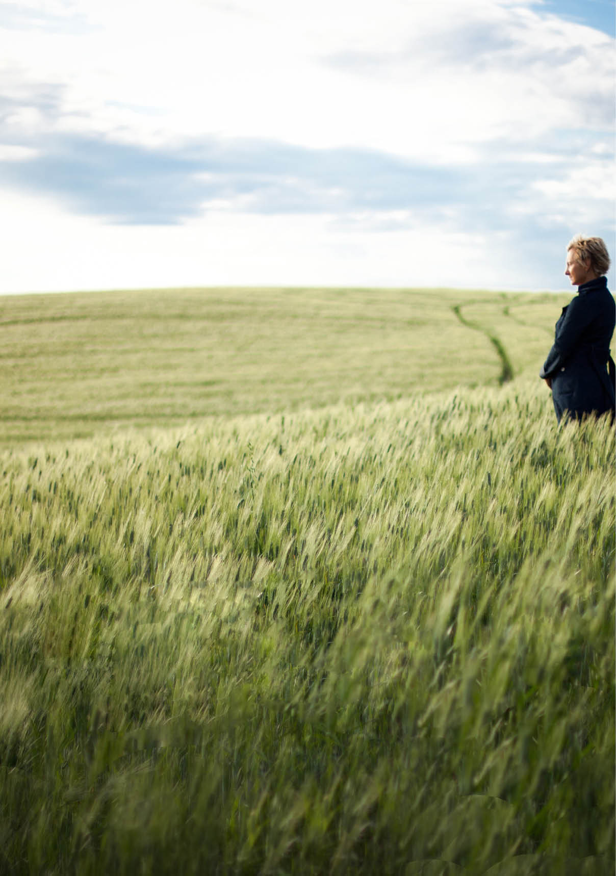 Dramatic sky in the background - Tuscany